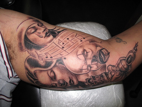 Tattoo-clown! by The Tattoo Studio