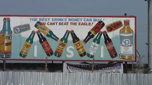 Liberia anuncio bebidas