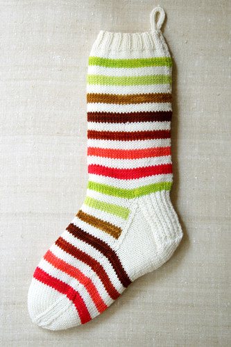 Mary Lou's Holiday Stocking by the purl bee