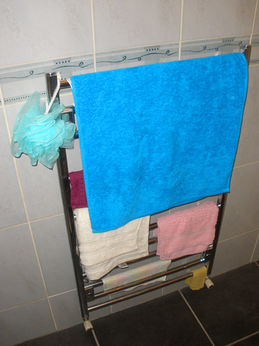 Colourful towels! =)
