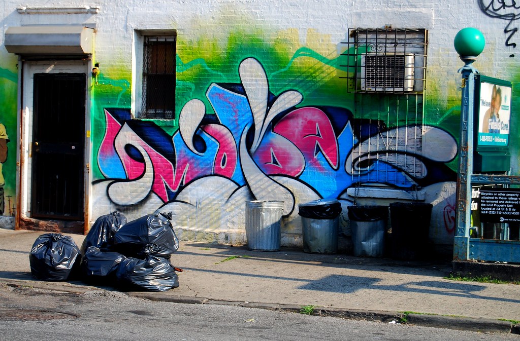 Graffiti Piece Brooklyn New York. 