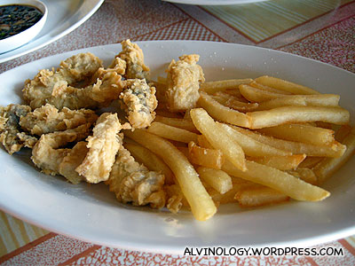 Fish and Chip - Indonesian style