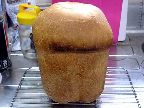 ホームベーカリーで2010年4月27日に作ったパン