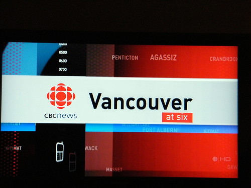 Camera shots of CBC HD from my homemade OTA DTV antenna