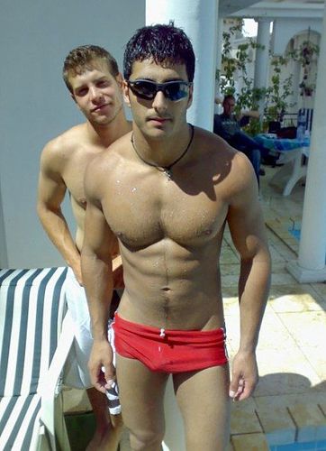 flickr photo of the day Red Speedo bulge