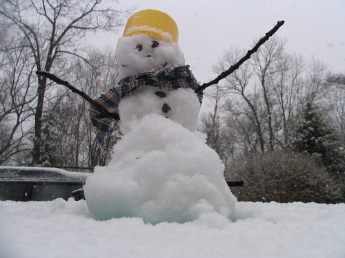 My Connecticut Snowman
