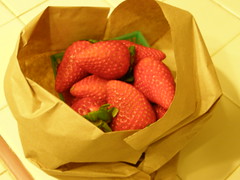 Local Strawberries in January