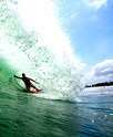Best wave to surfing at Bali Beach