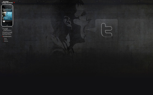 Twitter Background #noviolenciamx