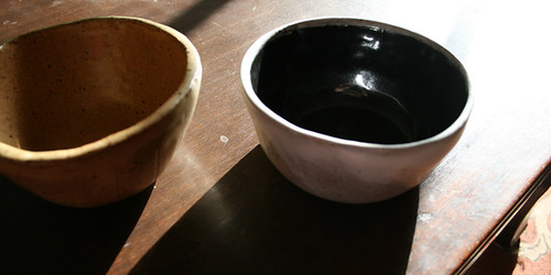 Bowls, side view