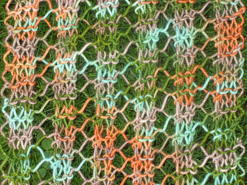 One Row Lace Scarf (detail)