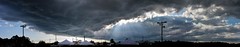 County Fair Storm Clouds Panorama 1