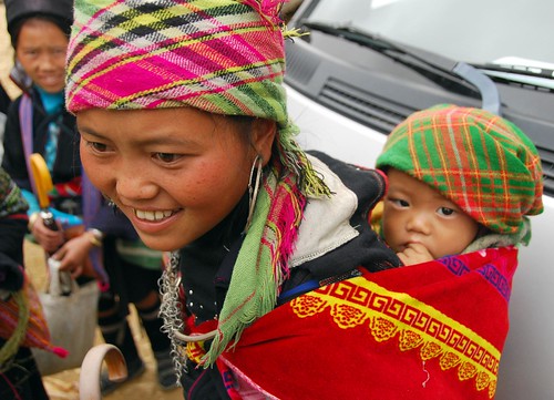 hmong mother and child