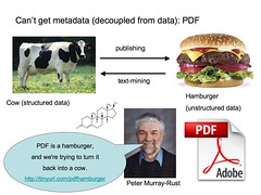 Metadata or Meatdata? The PDF "hamburger"...
