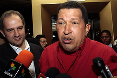 Venezuelan President Hugo Chavez has condemned the recent announcement regarding the installation of US military bases in Colombia as a threat to the entire region. Colombia is the third largest recipient of imperialist aid. by Pan-African News Wire File Photos