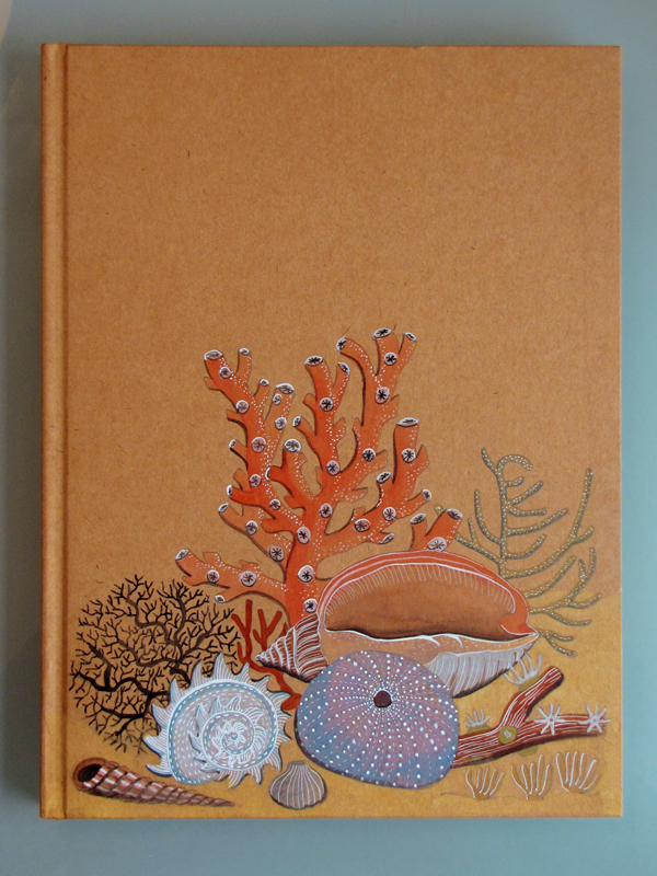 Sketchbook cover in color