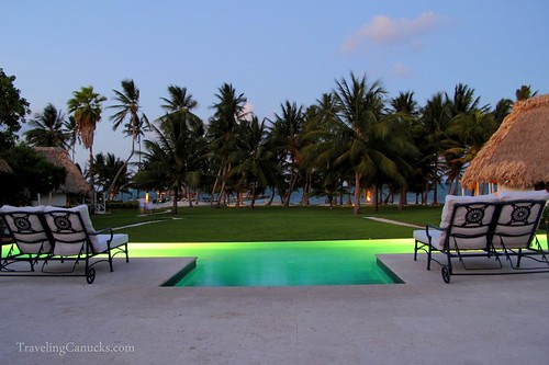 Infinity Pool at Victoria House, Belize