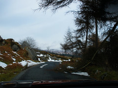 Snowy drive (Glenmacnass, Laragh West, Sally Gap, etc.)