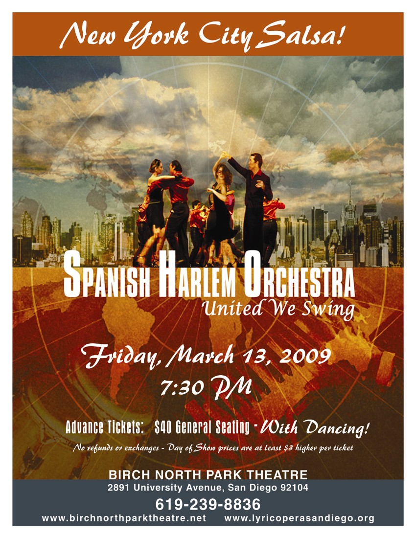 Spanish Harlem Orchestra Flyer