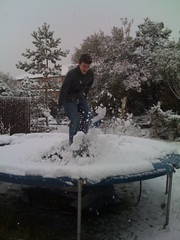 Snowy Trampoline