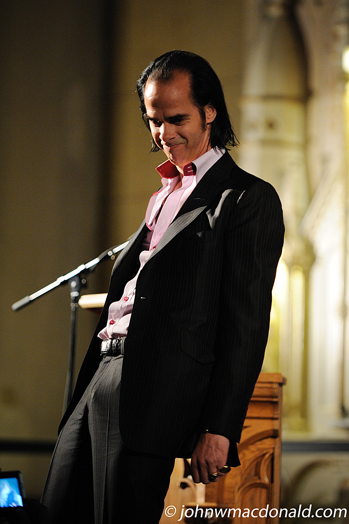 Nick Cave Poses for the Photographers
