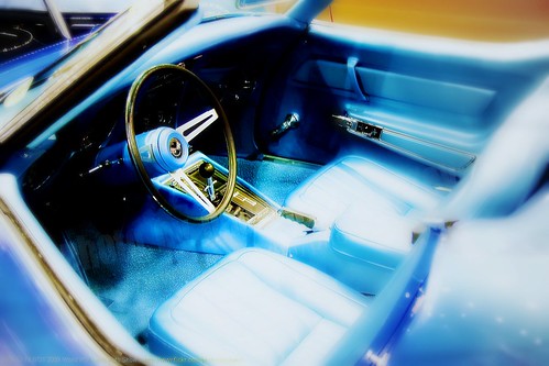 1969 Chevy Corvette Stingray Interior 0721 2009 World of Wheels Auto Show by