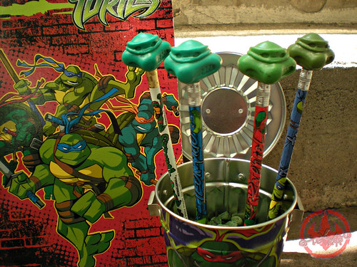  Ralston "Teenage Mutant Ninja Turtles" Cereal - '$100,000 in COLLEGE SCHOLARSHIPS!' // TMNT CHARACTER ERASERS i (( 1991 ))  