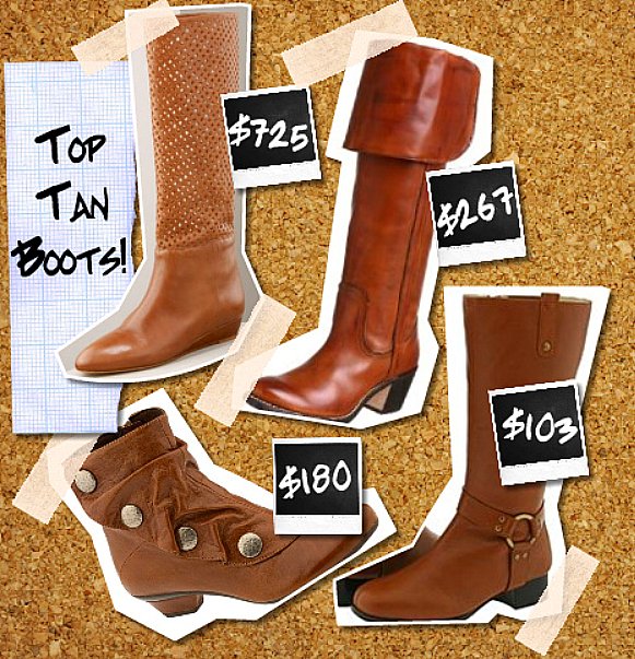 Top tan boots