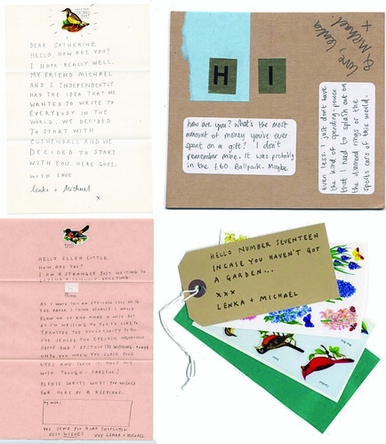 mysterious letters to everyone in the world