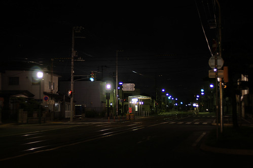 夜の鉄路