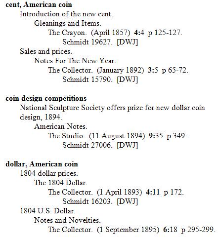 Schmidt Index examples