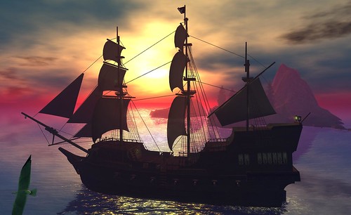 impressive pirate ship