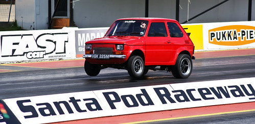  the Taz Racing chevrolet V8 powered Fiat 126's not a car I'd want to 