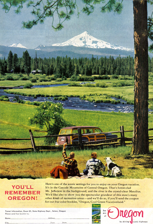 Vintage Ad #896: You'll Remember Oregon!