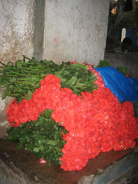 Roses at City Market, Bangalore