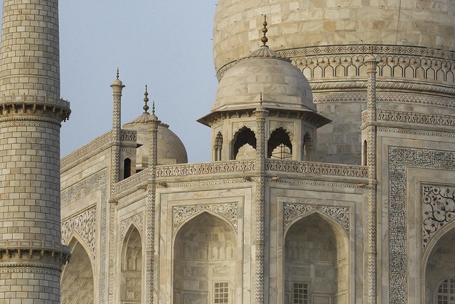 India: Taj Mahal Close Up