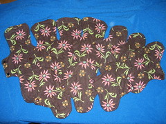 Cloth menstrual pad collection of 10!