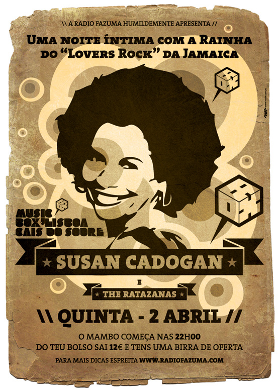 Susan Cadogan - Flyer