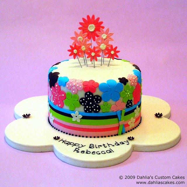 rebecca s birthday cake small birthday cake based on an original ...