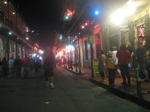 Bourbon Street at Night