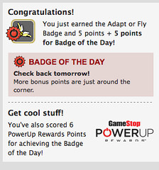 Kongregate Badge of the Day 5/18/11