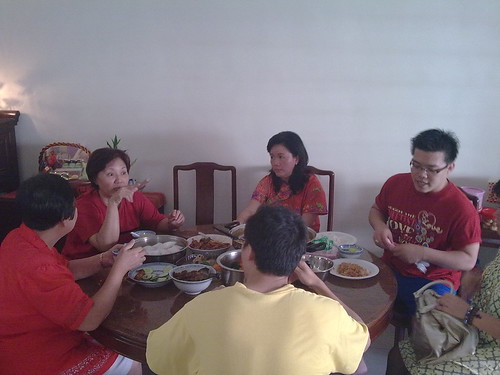 First day of Chinese New Year, family gathering at uncle's house 2