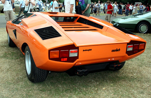 1976 Lamborghini Countach LP400 Periscopica Rear