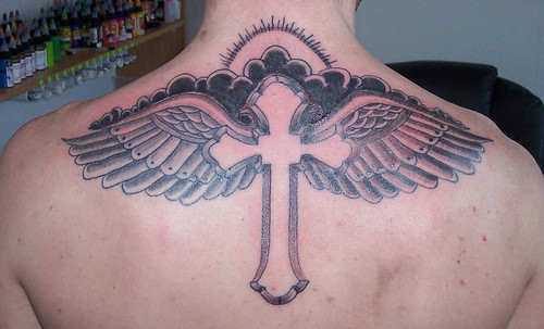 Cross with wings Photo by Classic Ink Tattoo Studio Comment on this photo