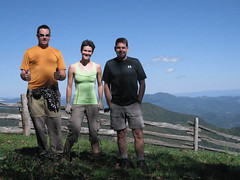 George, me and Dave at Hemphill Bald