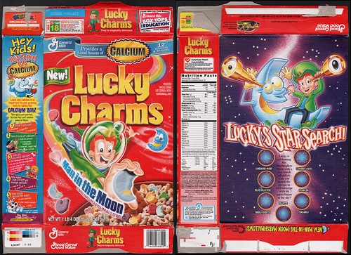 marshmallows in lucky charms. marshmallows in lucky charms. General Mills - Lucky Charms