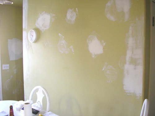Dining Room Wall Before