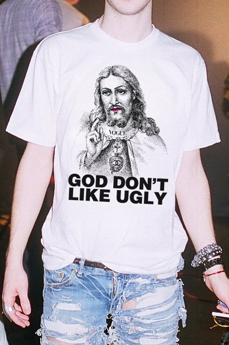 god don't like ugly tee