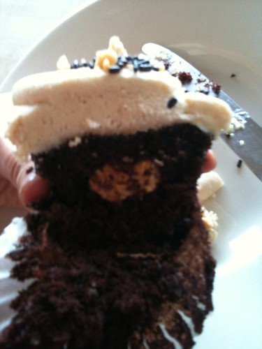 Inside Yummy Cupcakes peanut butter cupcake