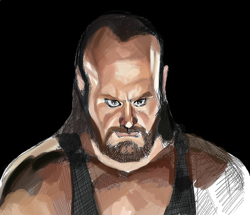 digital sketch of Undertaker - 2